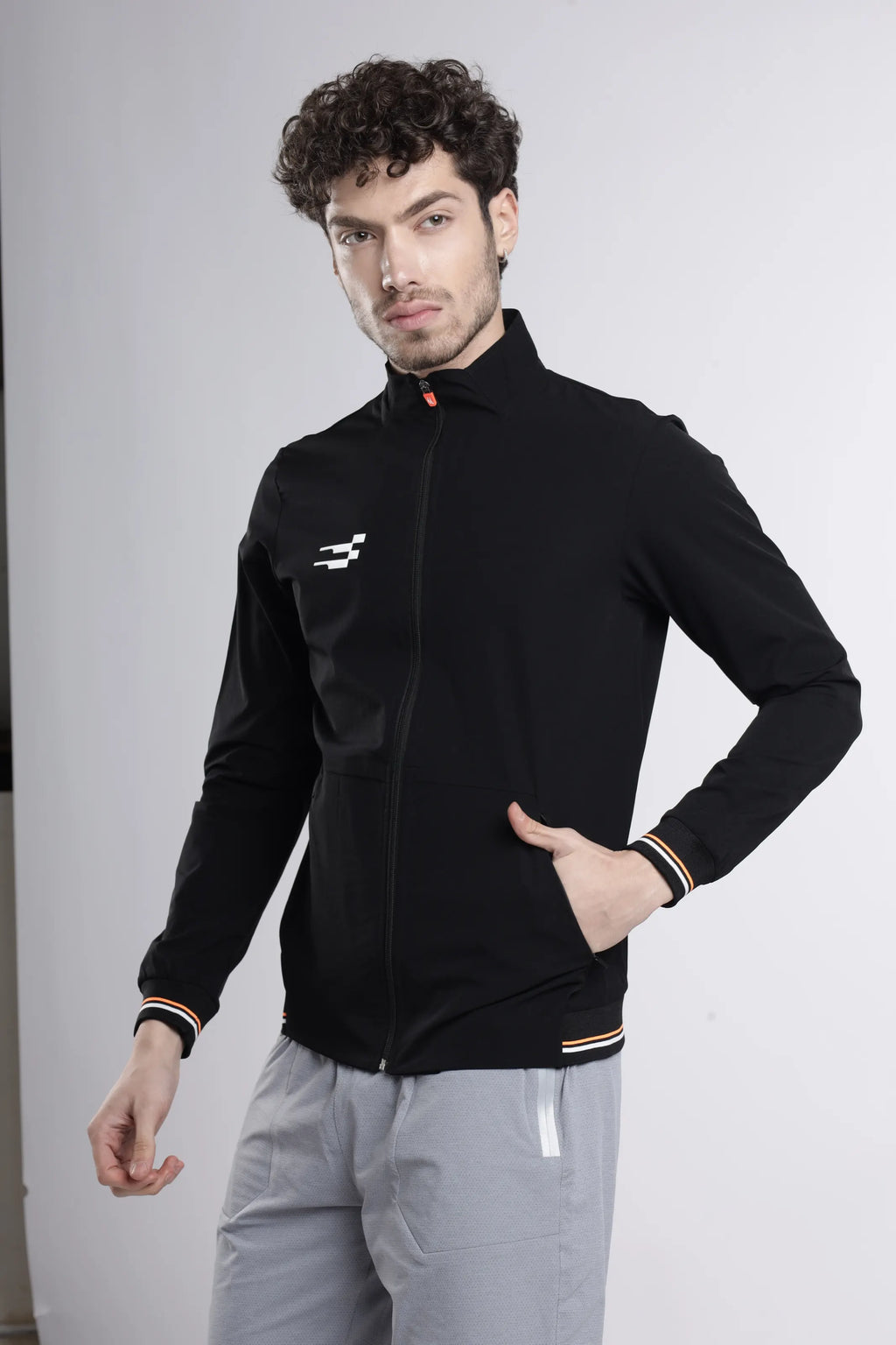 Tech-Shell Performance Track-Top | Black