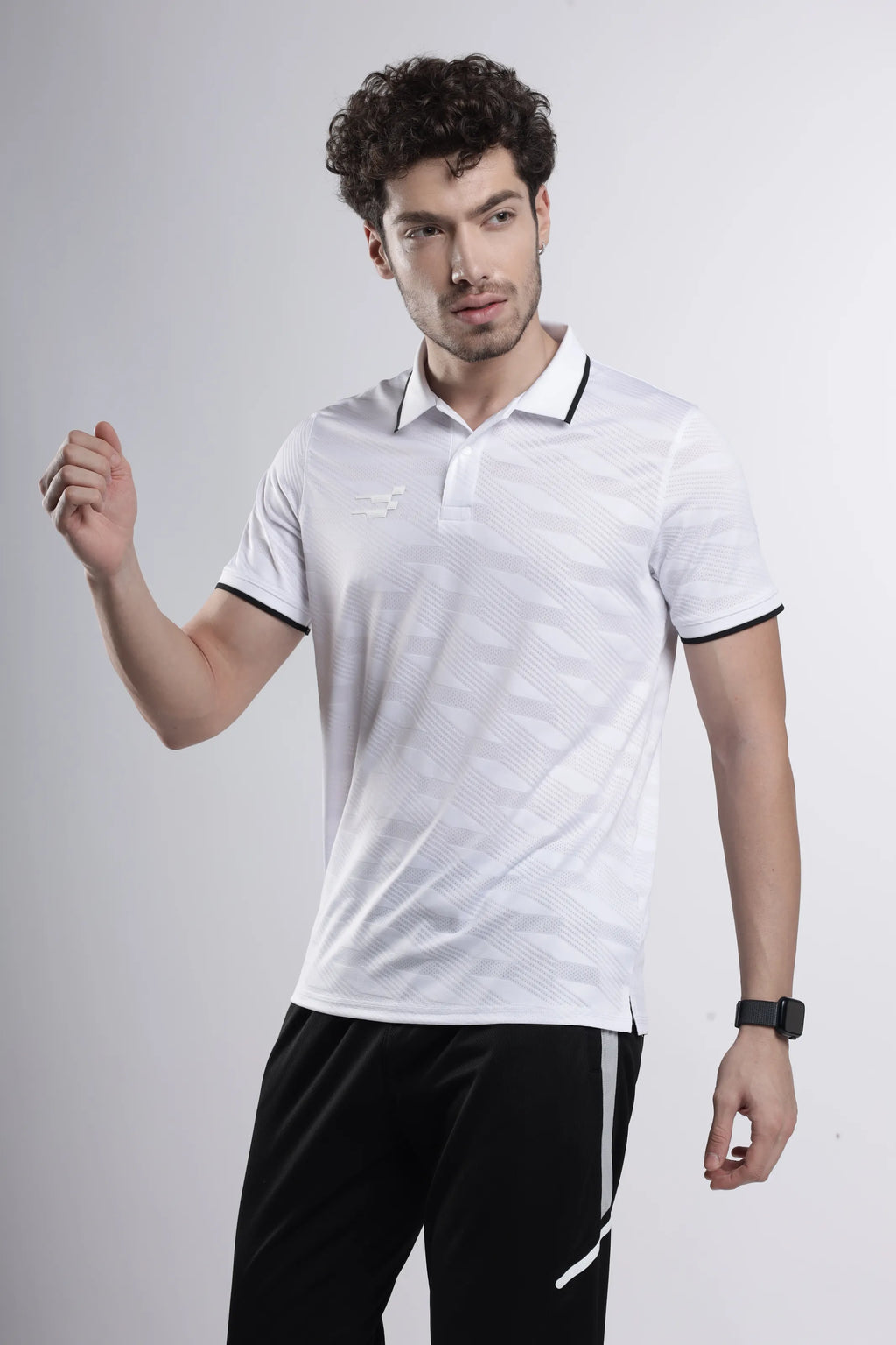 Equinox Performance Polo T-Shirt | White