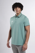 AeroLux Signature Polo T-Shirt  | Thyme