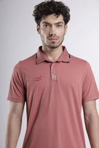Jet-Core Lightweight Performance Polo | Crimson Clay