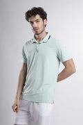 Jet-Core Lightweight Performance Polo | Misty Mint