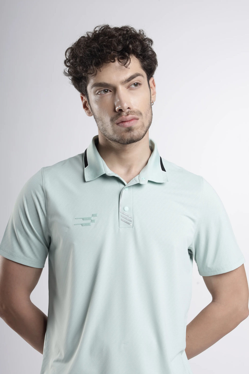 Jet-Core Lightweight Performance Polo | Misty Mint