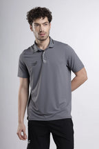 Jet-Core Lightweight Performance Polo | Charcoal