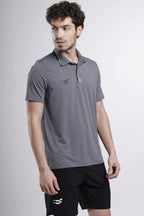 Jet-Core Lightweight Performance Polo | Charcoal