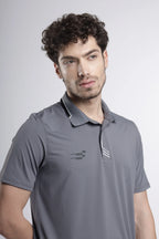 Jet-Core Lightweight Performance Polo | Charcoal