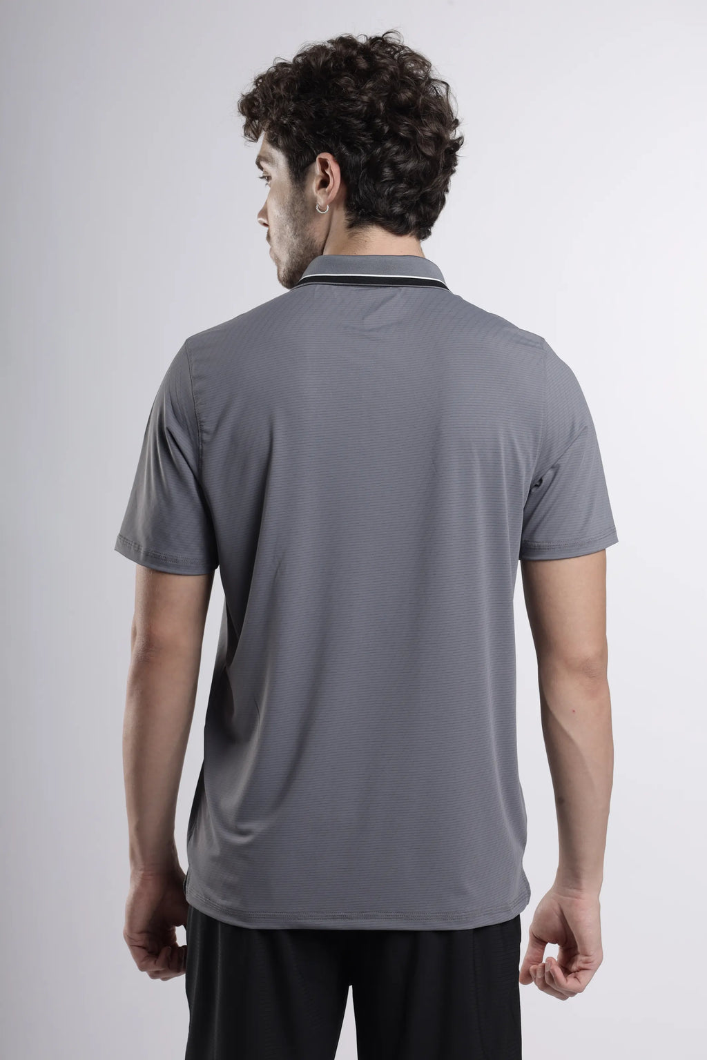 Jet-Core Lightweight Performance Polo | Charcoal