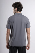 Jet-Core Lightweight Performance Polo | Charcoal