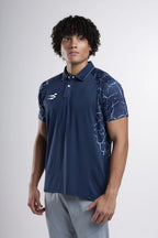 Athena Performance Polo T-Shirt | Navy