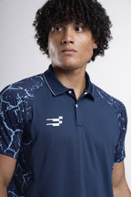 Athena Performance Polo T-Shirt | Navy