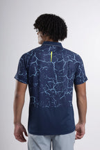 Athena Performance Polo T-Shirt | Navy