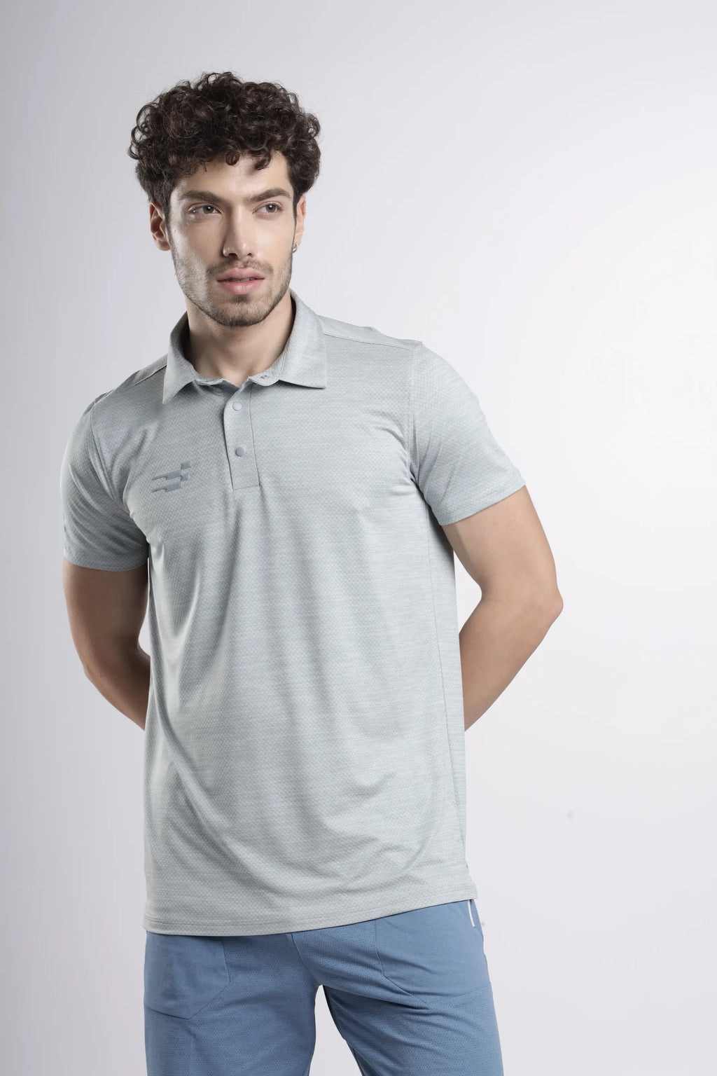Pulseline Performance Polo Light | Grey