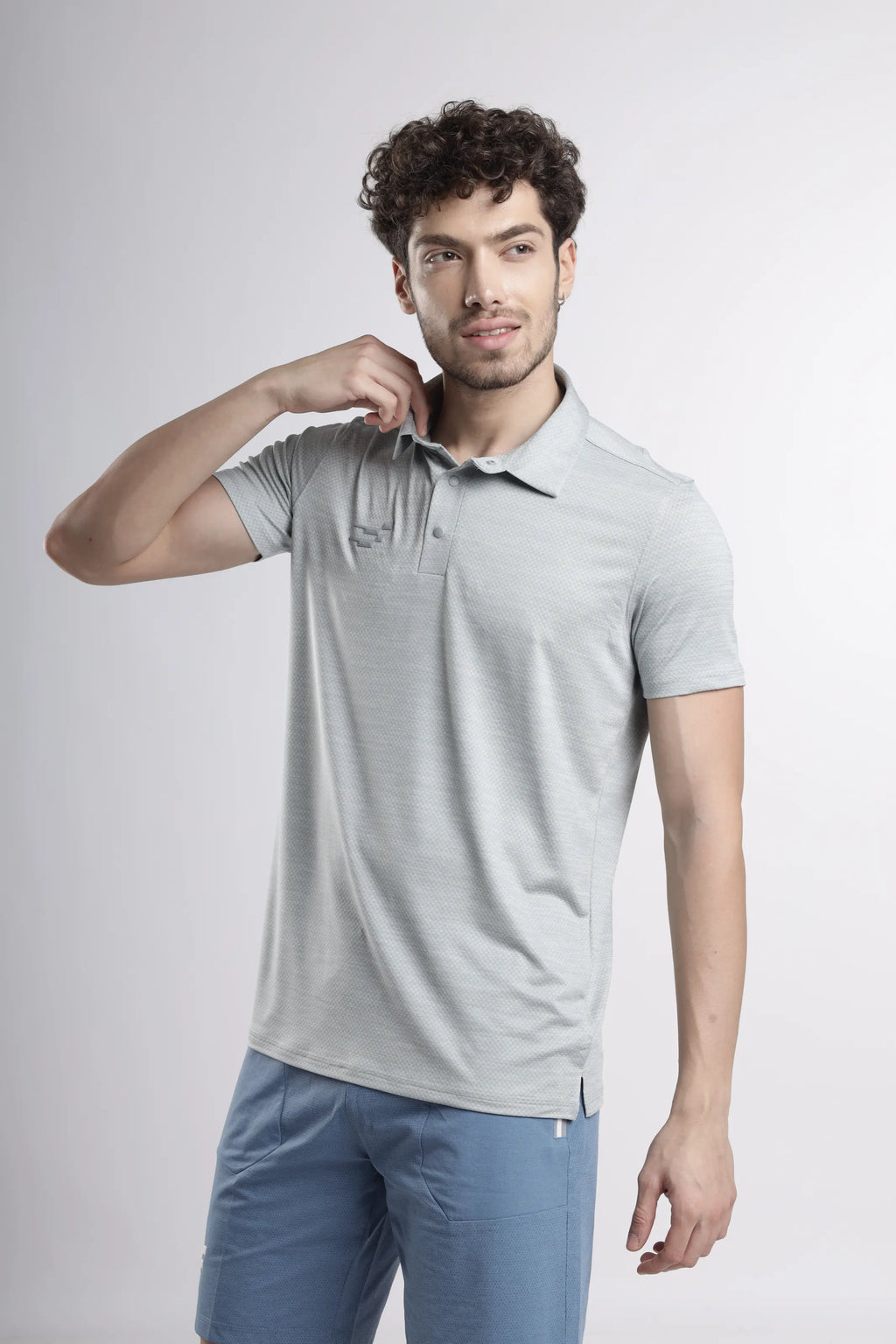 Pulseline Performance Polo Light | Grey