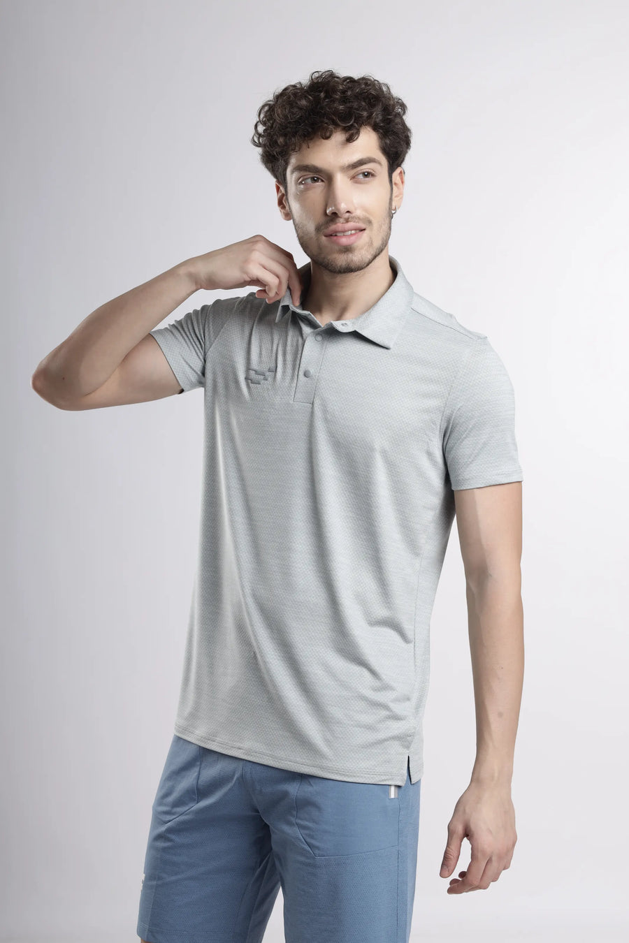 Pulseline Performance Polo Light | Grey