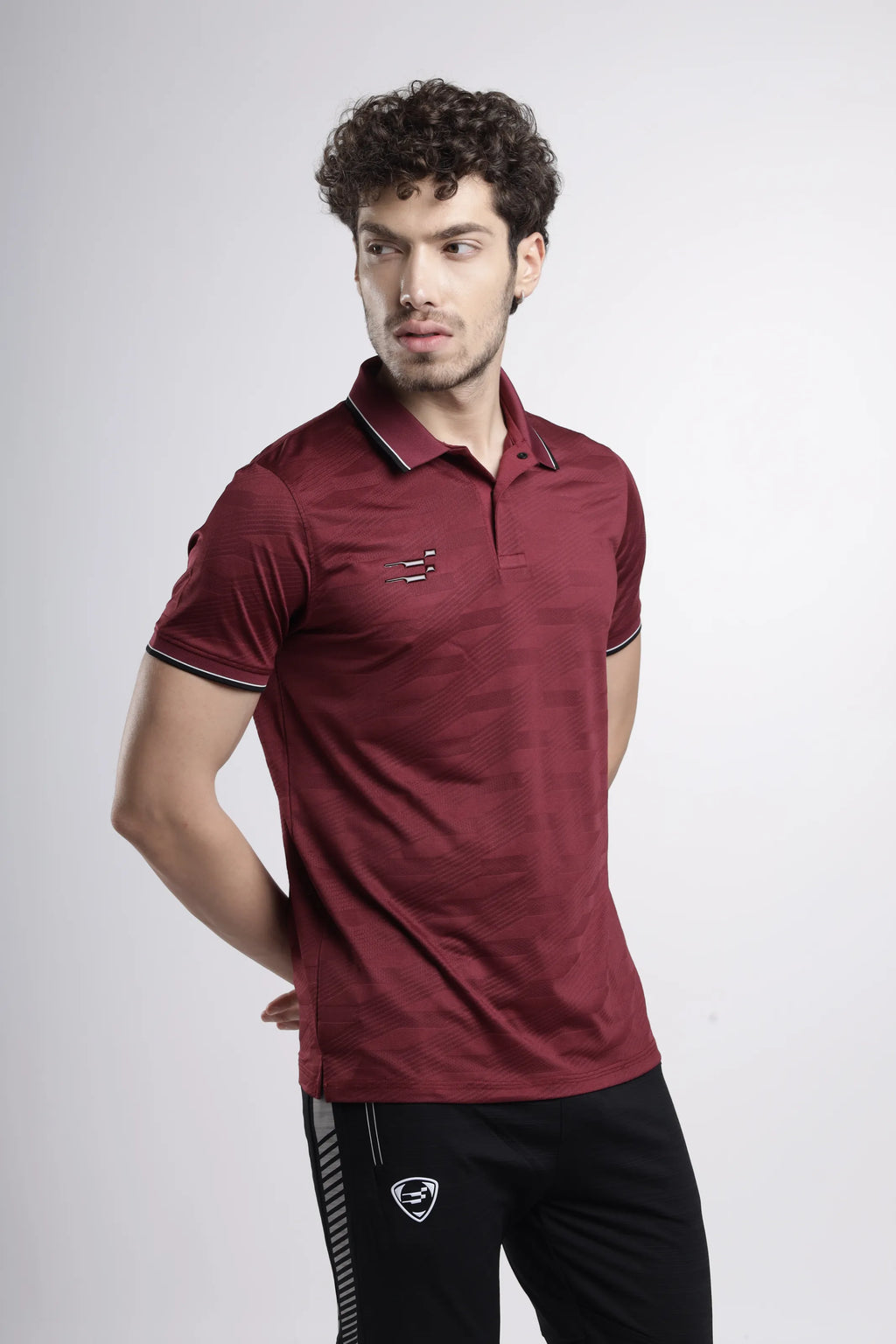 Equinox Performance Polo T-Shirt | Fire Brick