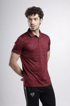 Equinox Performance Polo T-Shirt | Fire Brick