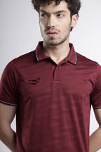 Equinox Performance Polo T-Shirt | Fire Brick