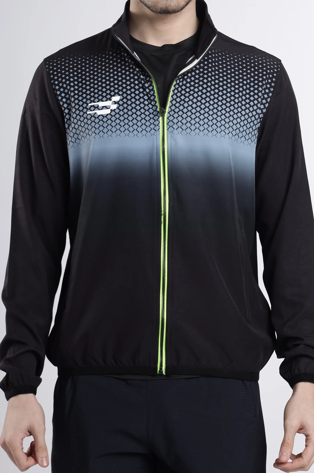 Nano-Shell Lightweight Performance Track Top | Black
