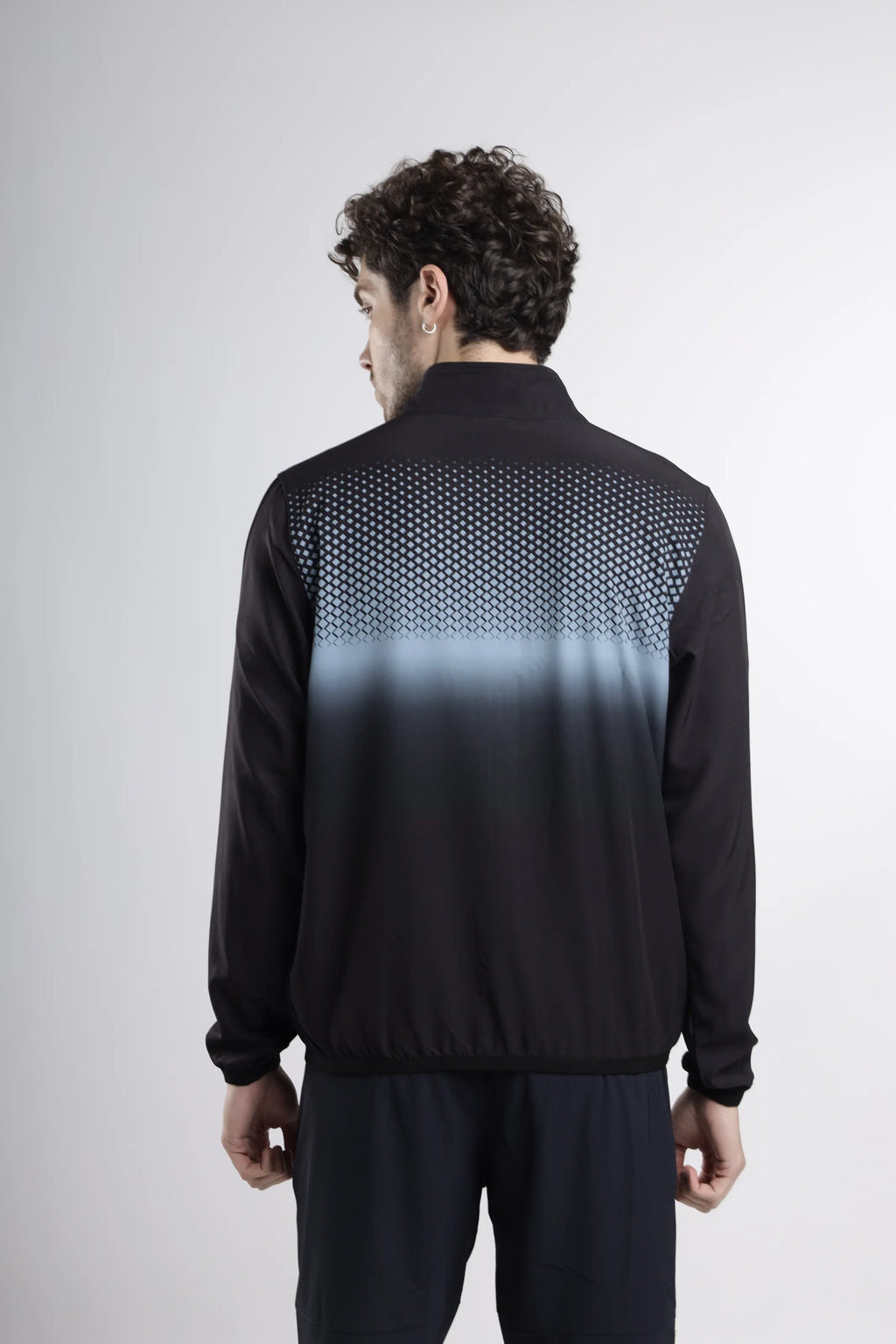 Nano-Shell Lightweight Performance Track Top | Black