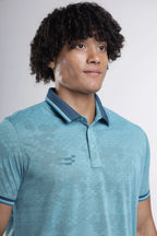 Octagon Performance Polo T-Shirt Ocean | Teal
