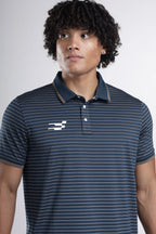 AeroLux Signature  Golf Polo T-Shirt | Navy