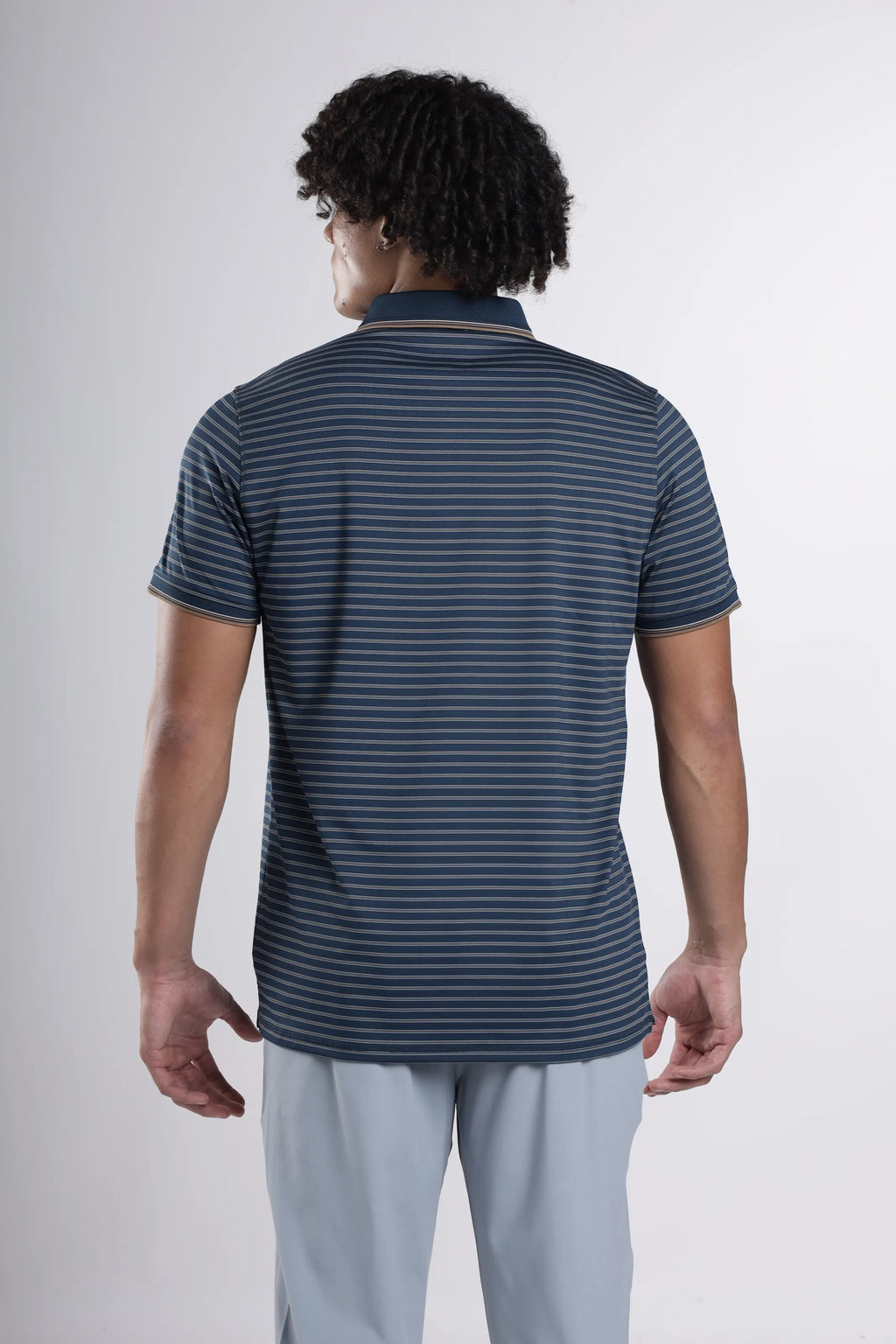 AeroLux Signature  Golf Polo T-Shirt | Navy