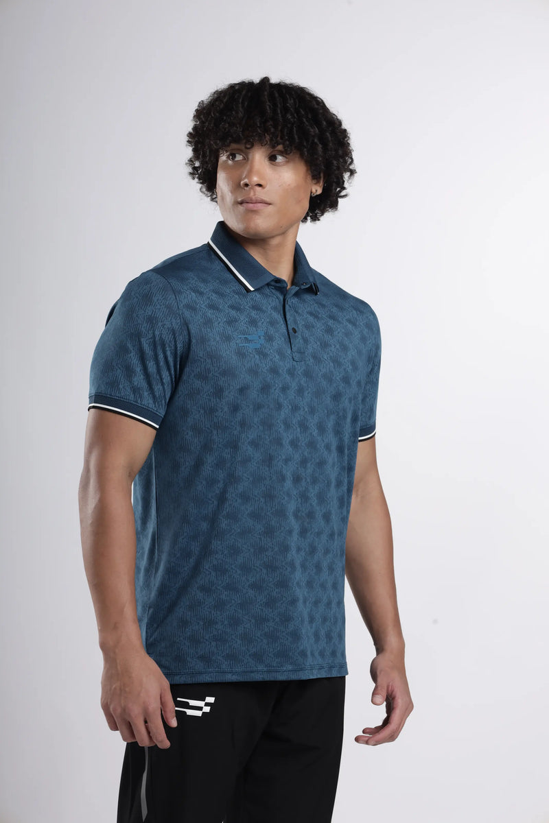 AeroEdge Performance Polo T-Shirt | Dark Teal