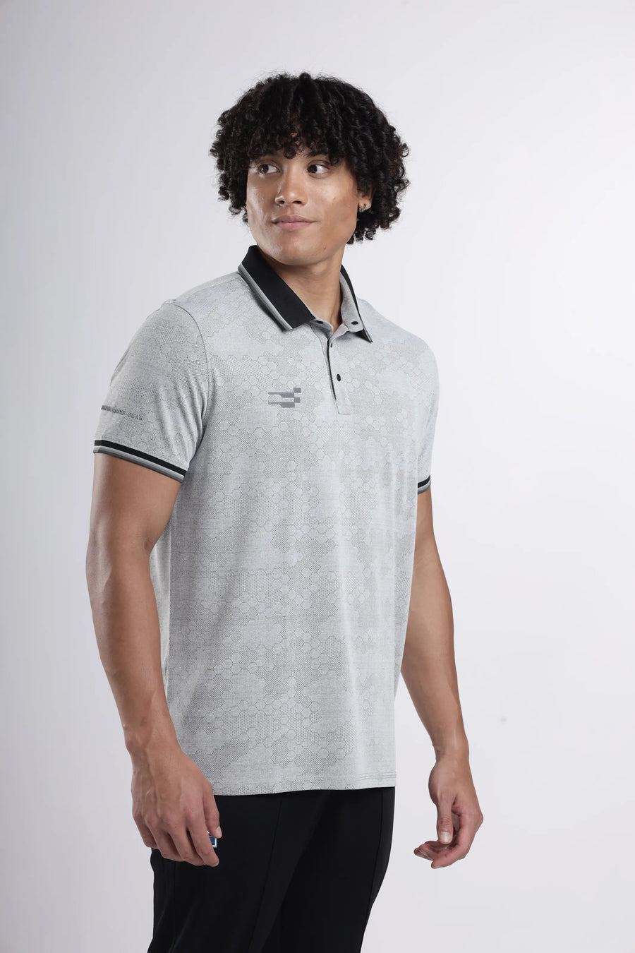 Octagon Performance Polo T-Shirt Light | Grey