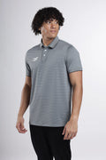 AeroLux Signature  Golf Polo T-Shirt | Moonstone