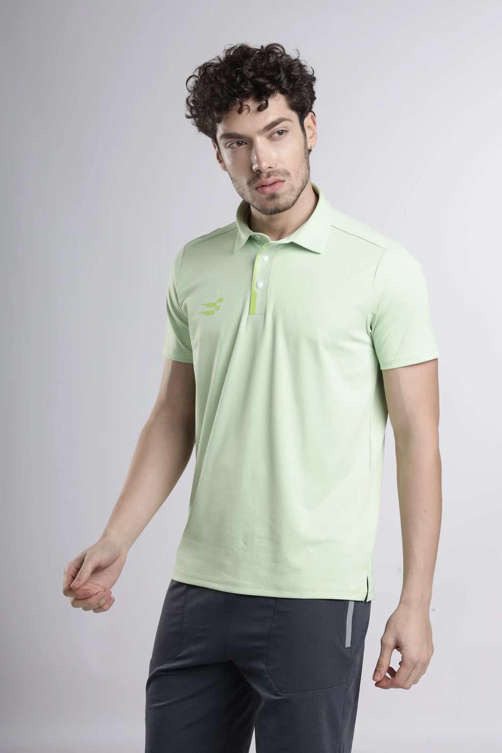 Power-Play Signature Polo T-Shirt | Sea Green