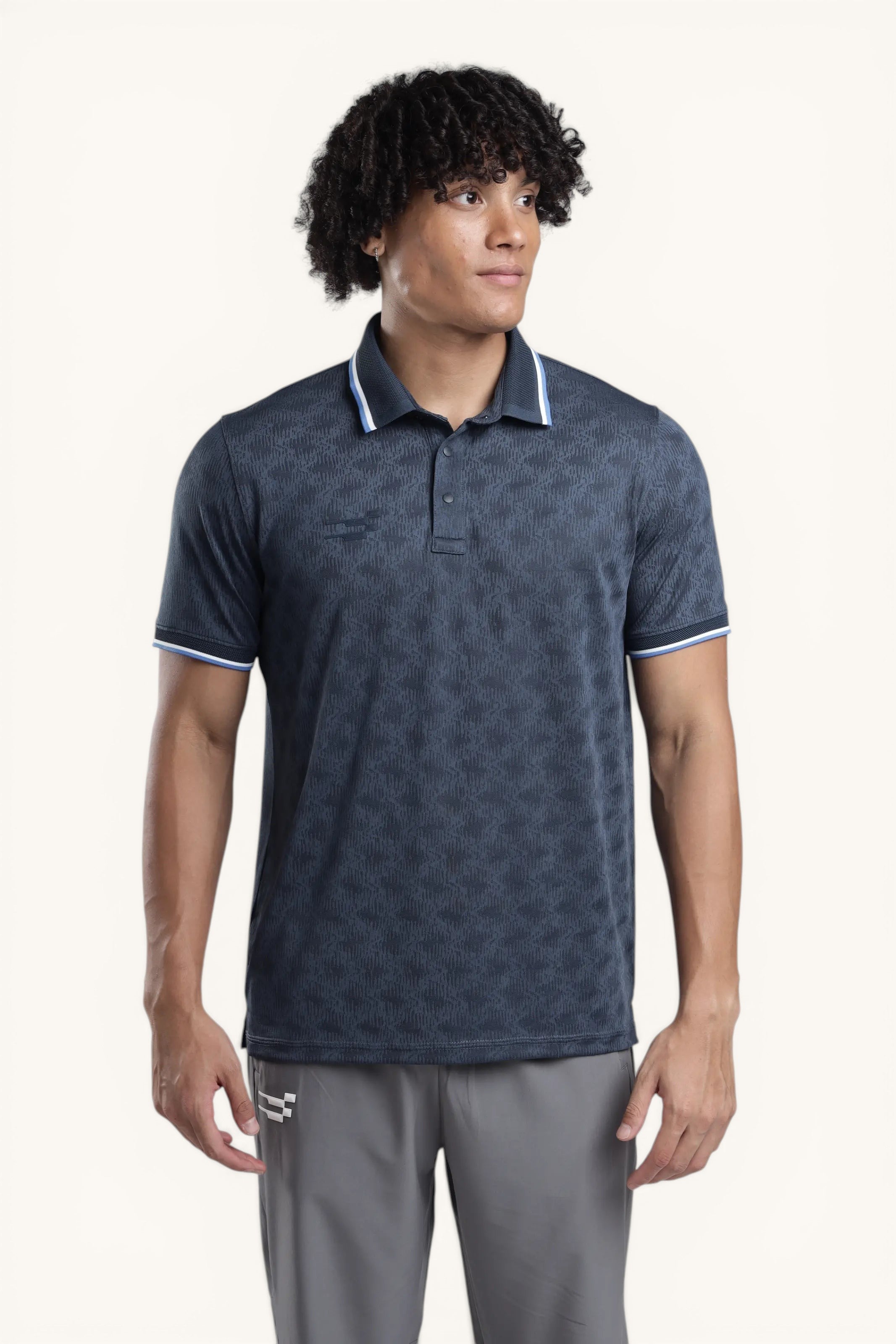 AeroEdge Performance Polo T-Shirt | Navy