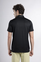 Power-Play Signature Polo T-Shirt | Black