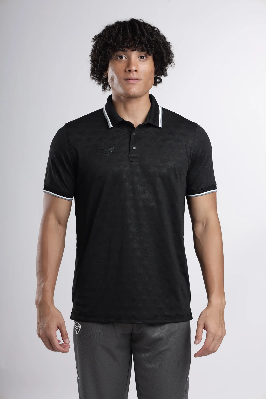 AeroEdge Performance Polo T-Shirt | Black