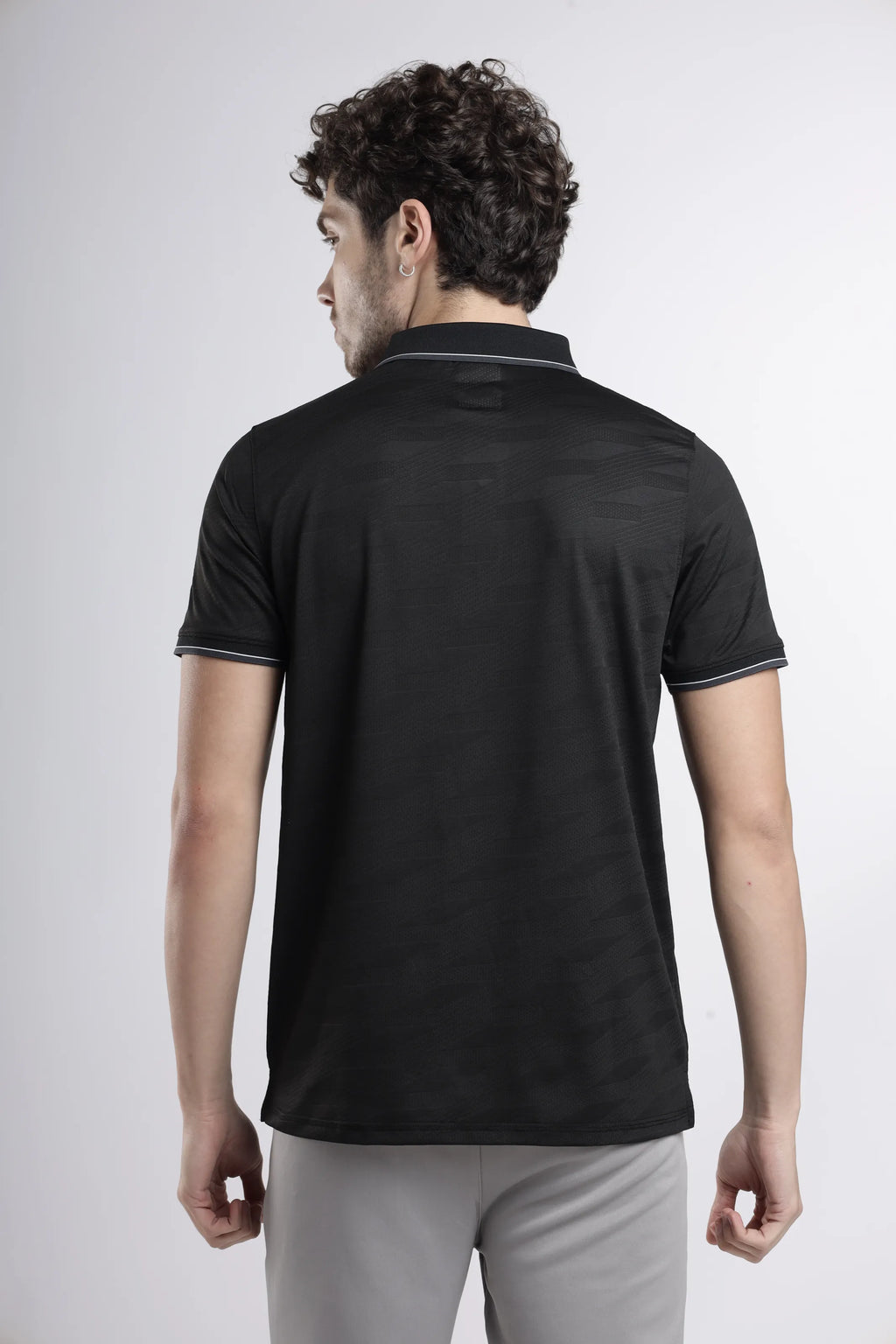 Equinox Performance Polo T-Shirt | Black