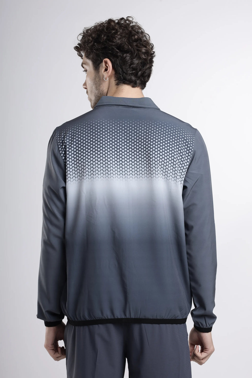 Nano-Shell Lightweight Performance Track Top | Grey