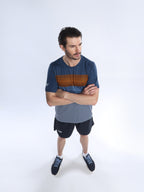 Fit-Gear Slam Running T-Shirt Indigo