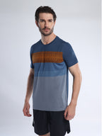 Fit-Gear Slam Running T-Shirt Indigo