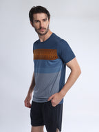 Fit-Gear Slam Running T-Shirt Indigo