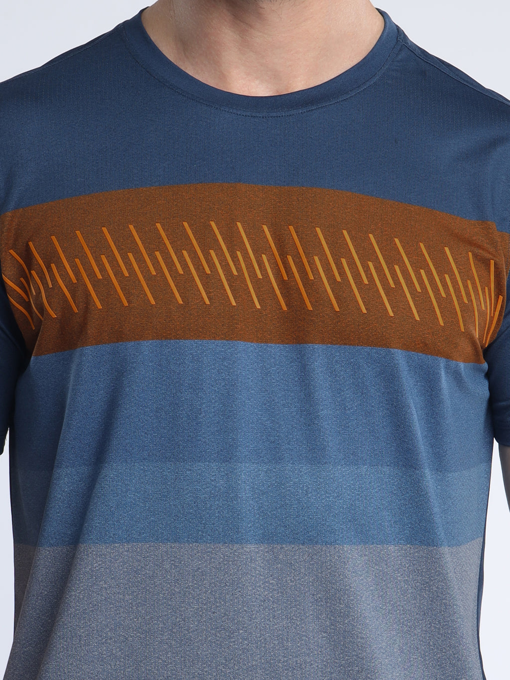 Fit-Gear Slam Running T-Shirt Indigo
