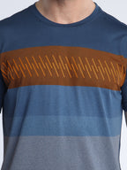 Fit-Gear Slam Running T-Shirt Indigo