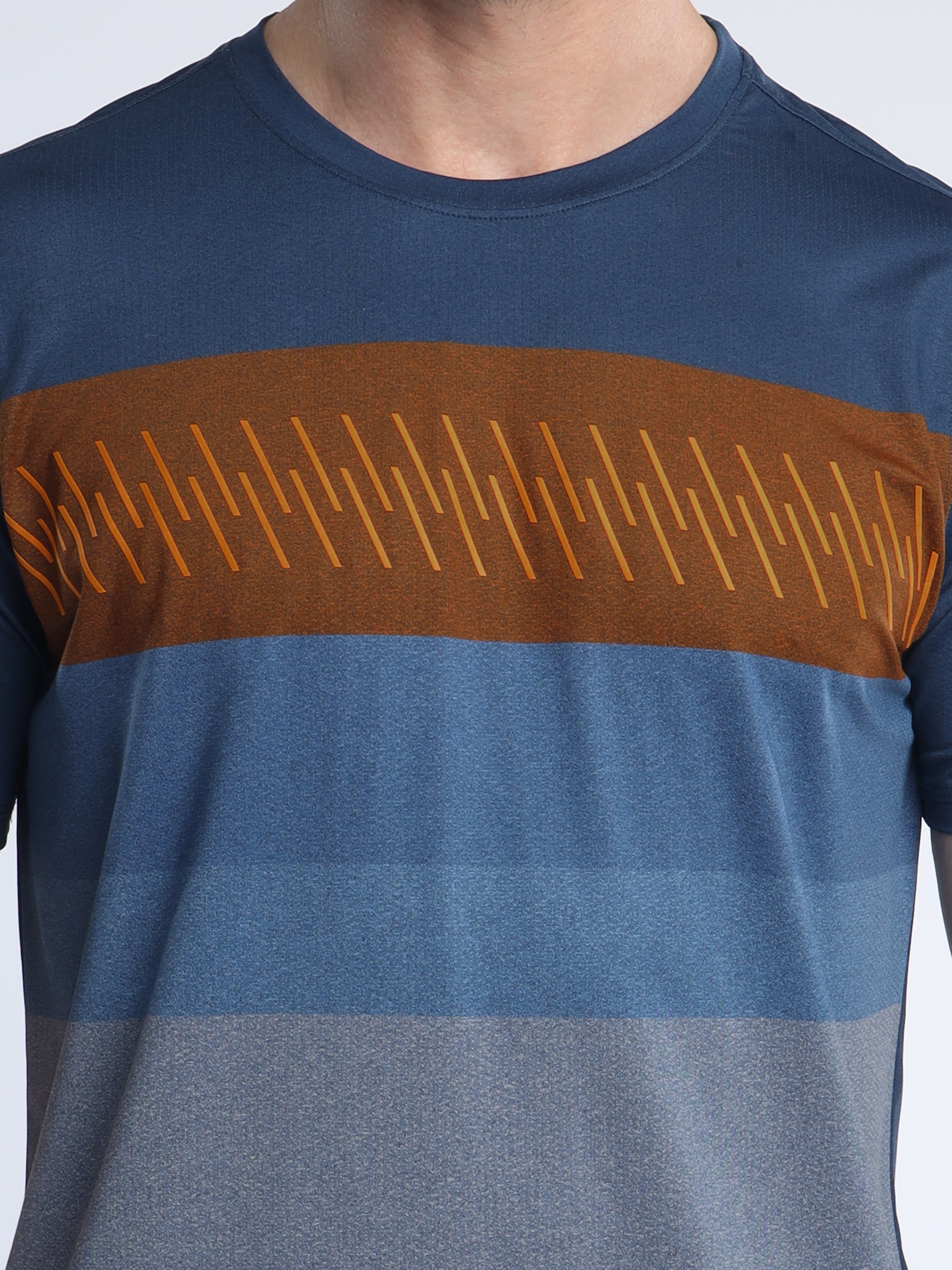 Fit-Gear Slam Running T-Shirt Indigo