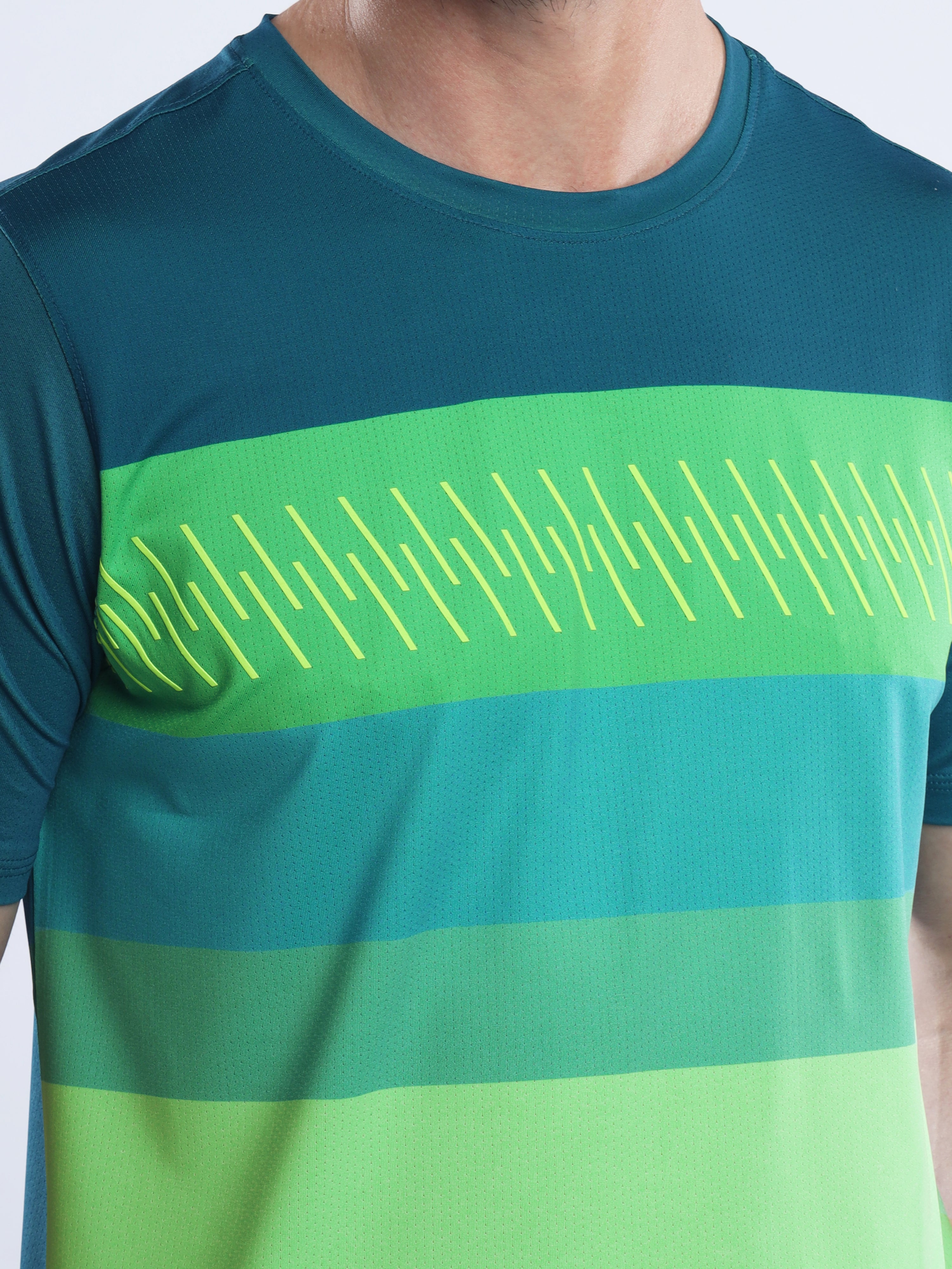 Fit-Gear Slam Running T-Shirt Lime