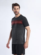 Fit-Gear Slam Running T-Shirt Black