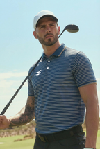 AeroLux Signature  Golf Polo T-Shirt | Navy