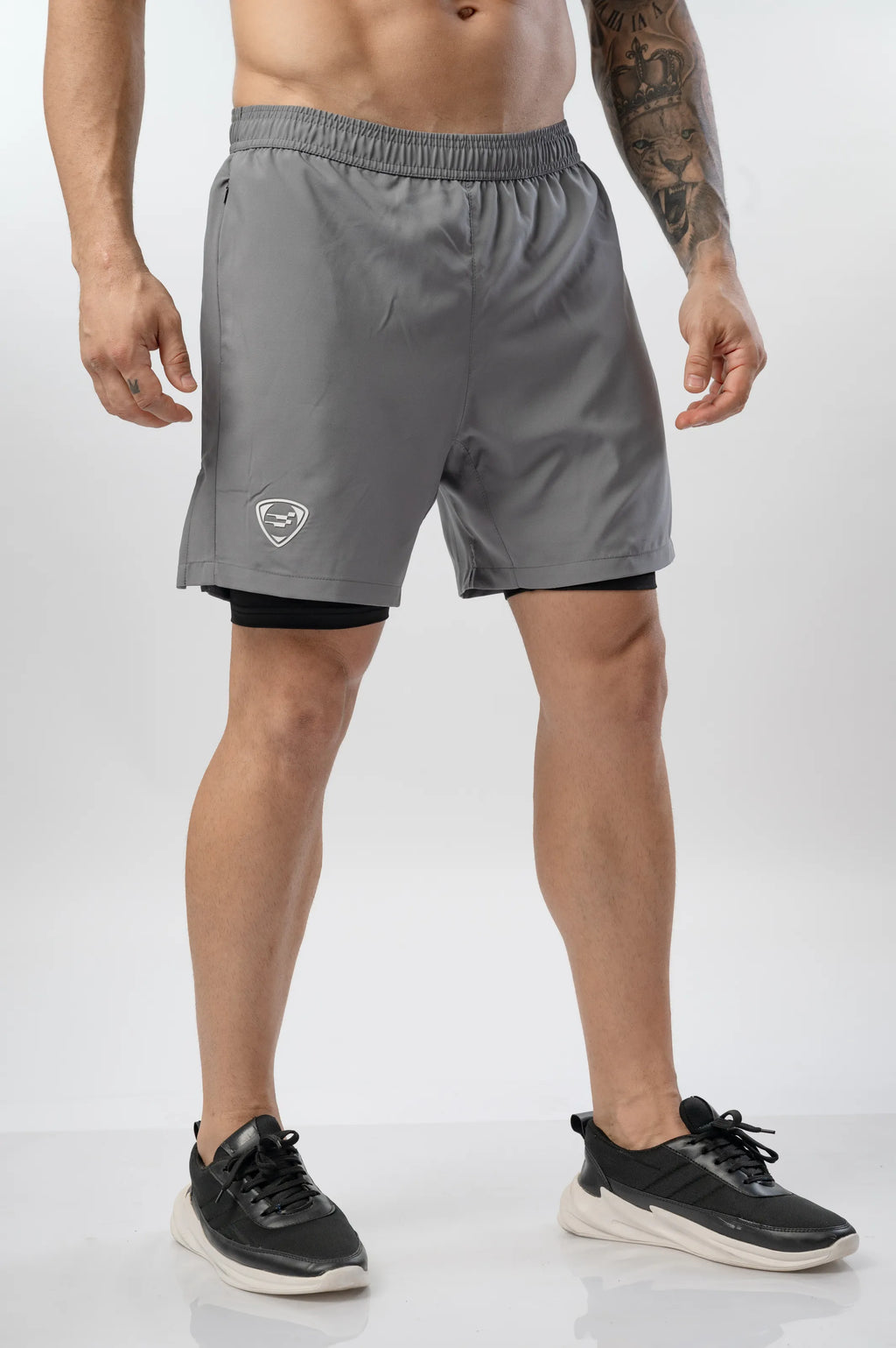 Intense Compression Shorts Grey