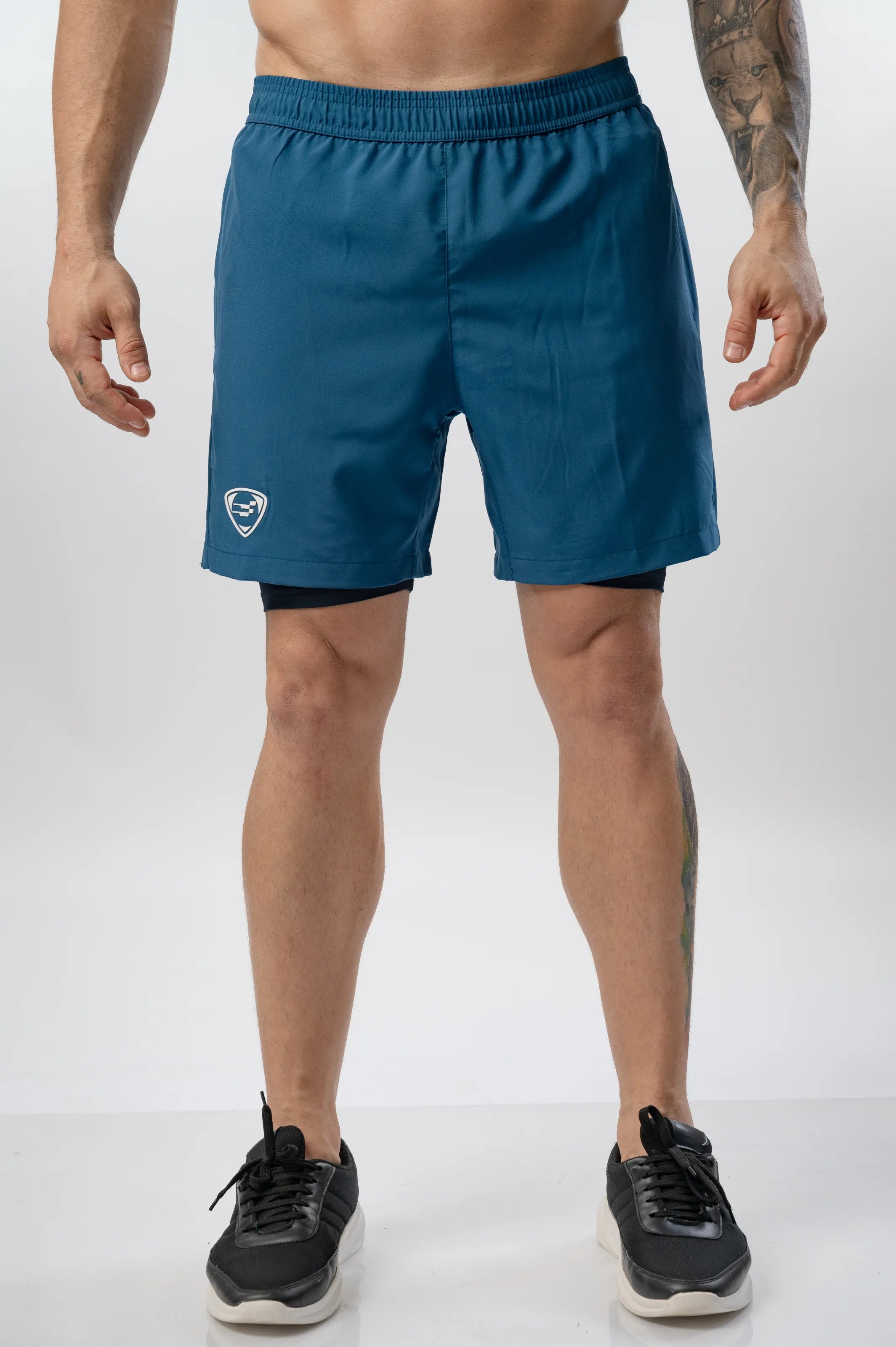 Intense Compression Shorts Dark Teal