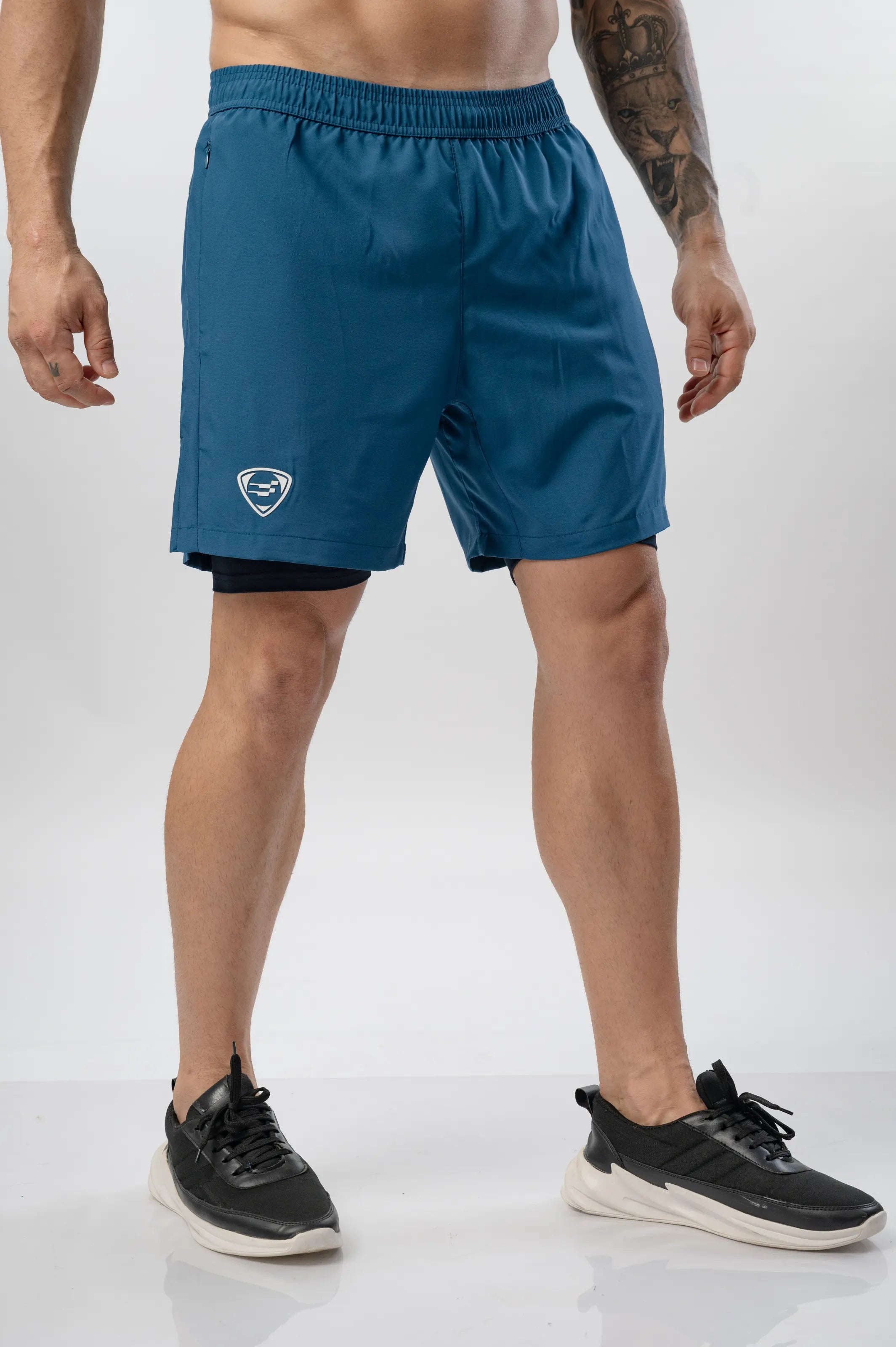 Intense Compression Shorts Dark Teal