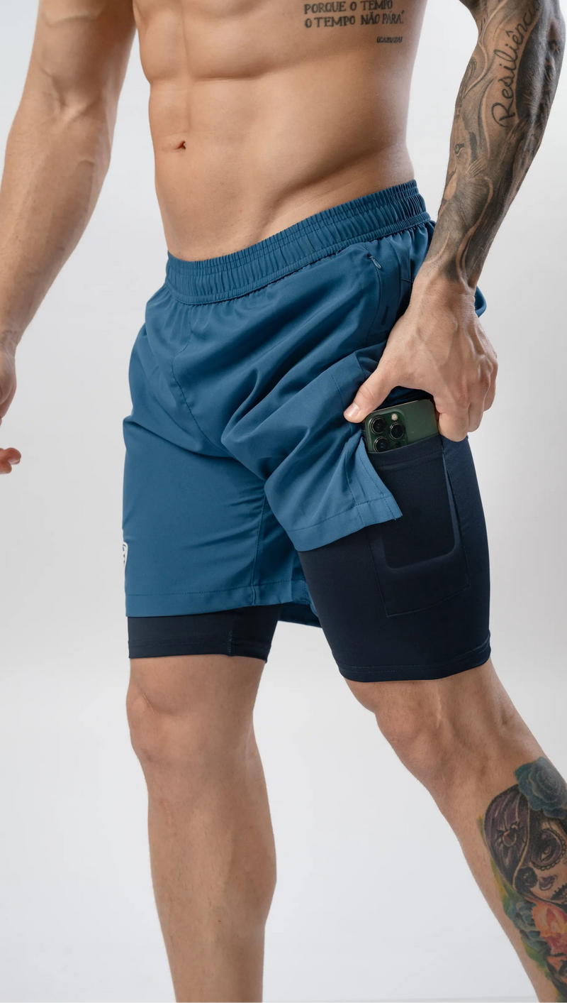 Intense Compression Shorts Dark Teal