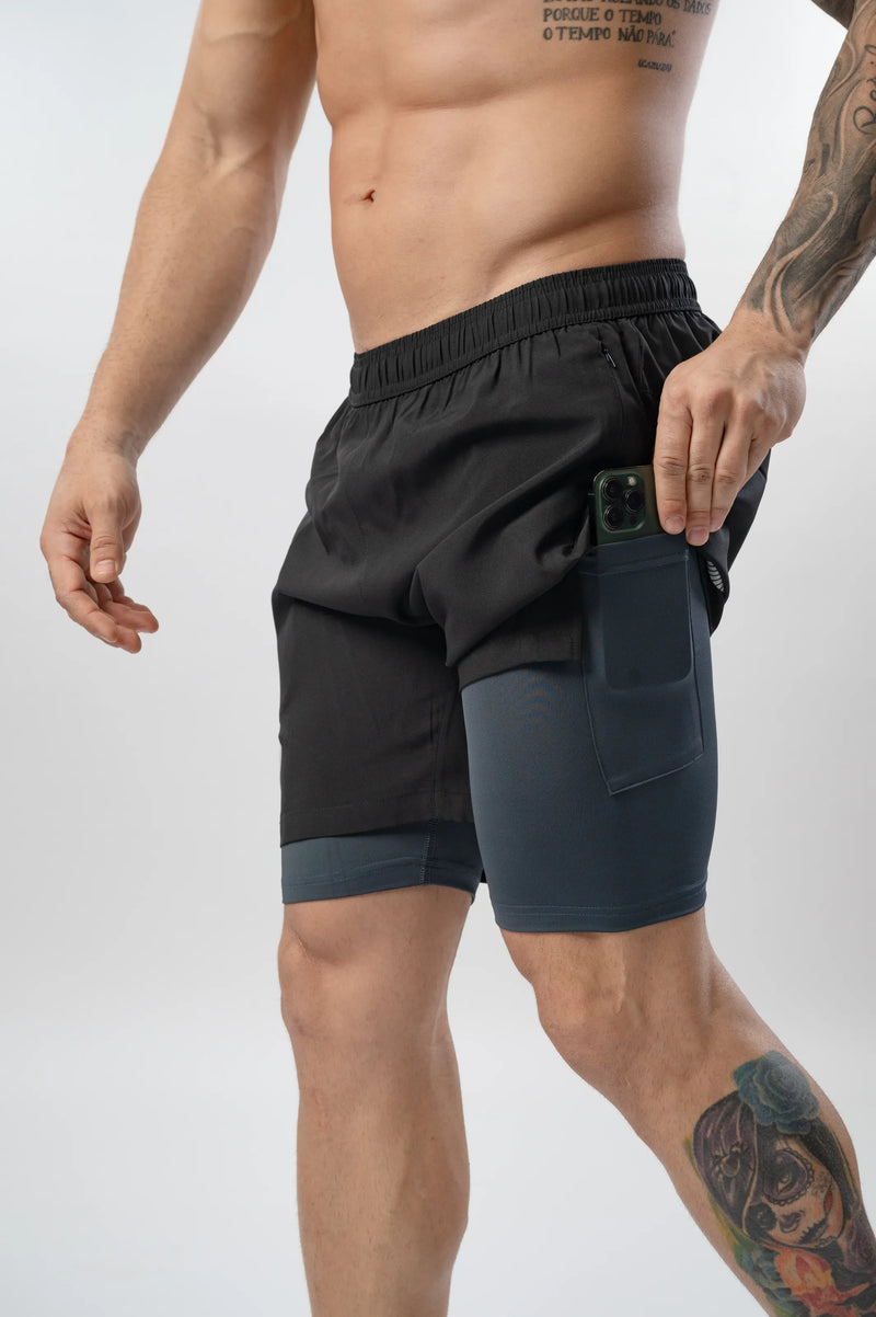Intense Compression Shorts Black