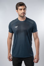 Fit-Gear Pace Running T-Shirt Anchor Grey