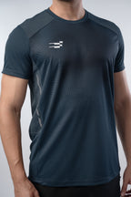 Fit-Gear Pace Running T-Shirt Anchor Grey
